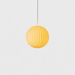 Lámpara colgante de diseño "NUBA 300" - Pantalla de seda - E27 - 30cm (4)