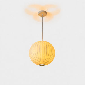 Lámpara colgante de diseño "NUBA 400" - Pantalla de seda - E27 - 40cm (6)