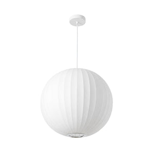 Lámpara colgante de diseño "NUBA 500" - Pantalla de seda - E27 - 50cm (8)
