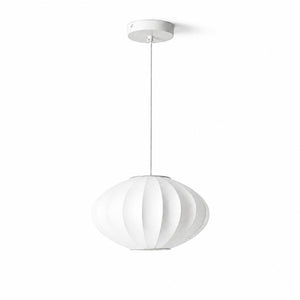 Lámpara colgante de diseño "ONDINA 300" - Pantalla de seda - E27 - 30 cm
