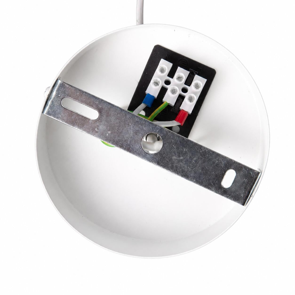Lámpara colgante de diseño "ONDINA 300" - Pantalla de seda - E27 - 30 cm (9)