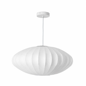 Lámpara colgante de diseño "ONDINA 500" - Pantalla de seda - E27 - 50 cm