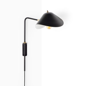 Aplique de pared de diseño con enchufe "Halo Wall" - E27 (12)