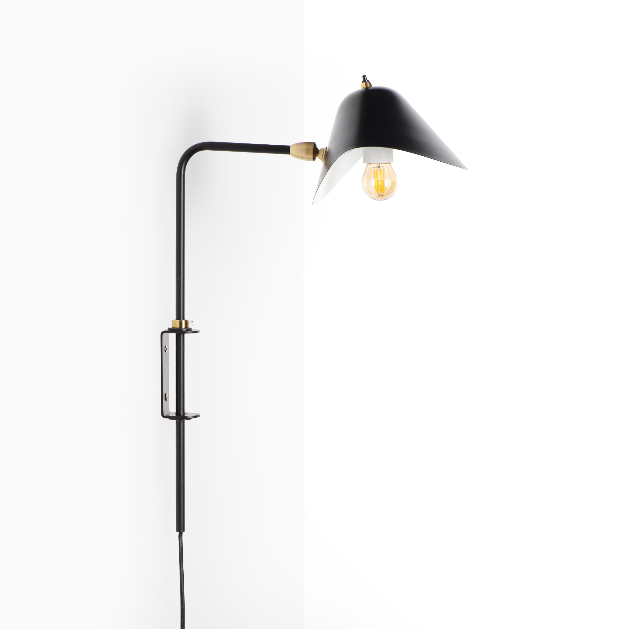 Aplique de pared de diseño con enchufe "Halo Wall" - E27 (13)