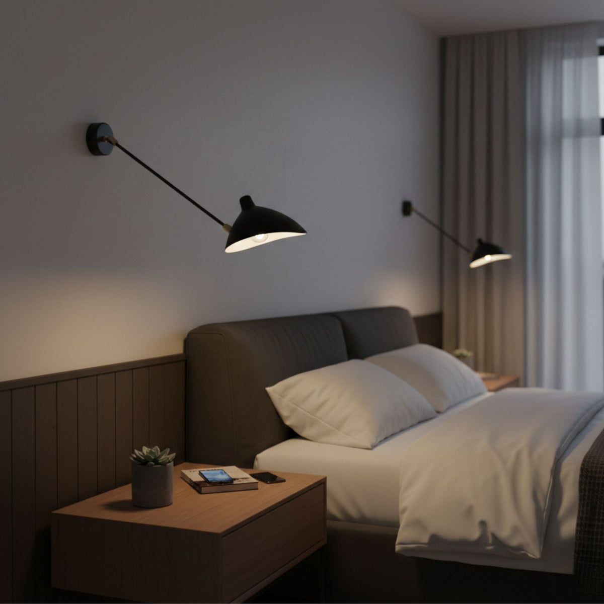 Aplique de pared de diseño "Lumen" - E27 (3)
