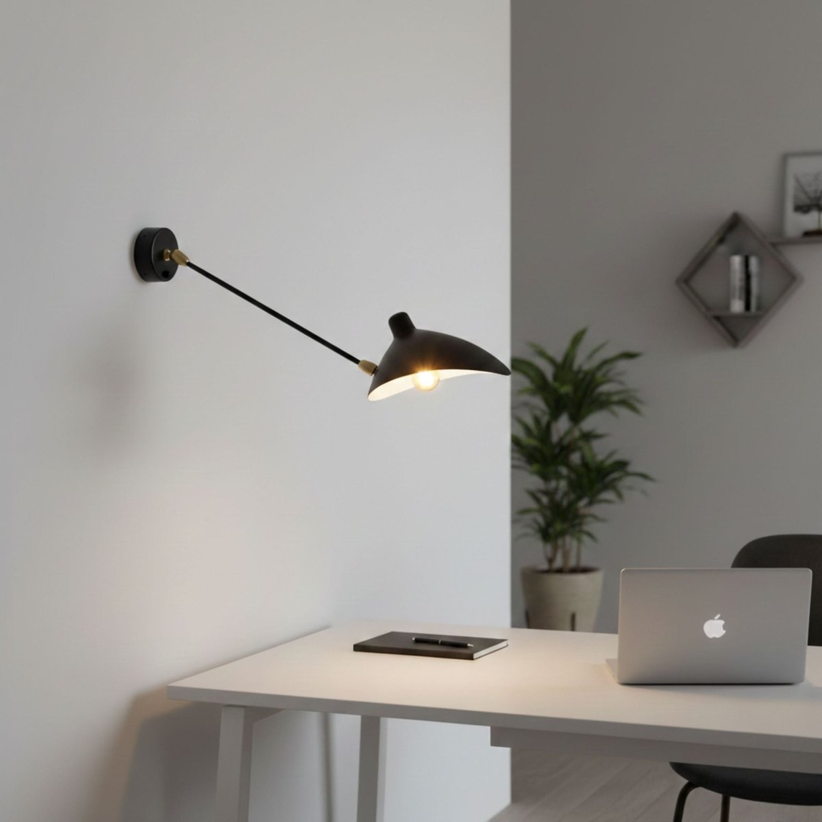 Aplique de pared de diseño "Lumen" - E27 - Barcelona Led-Decoración