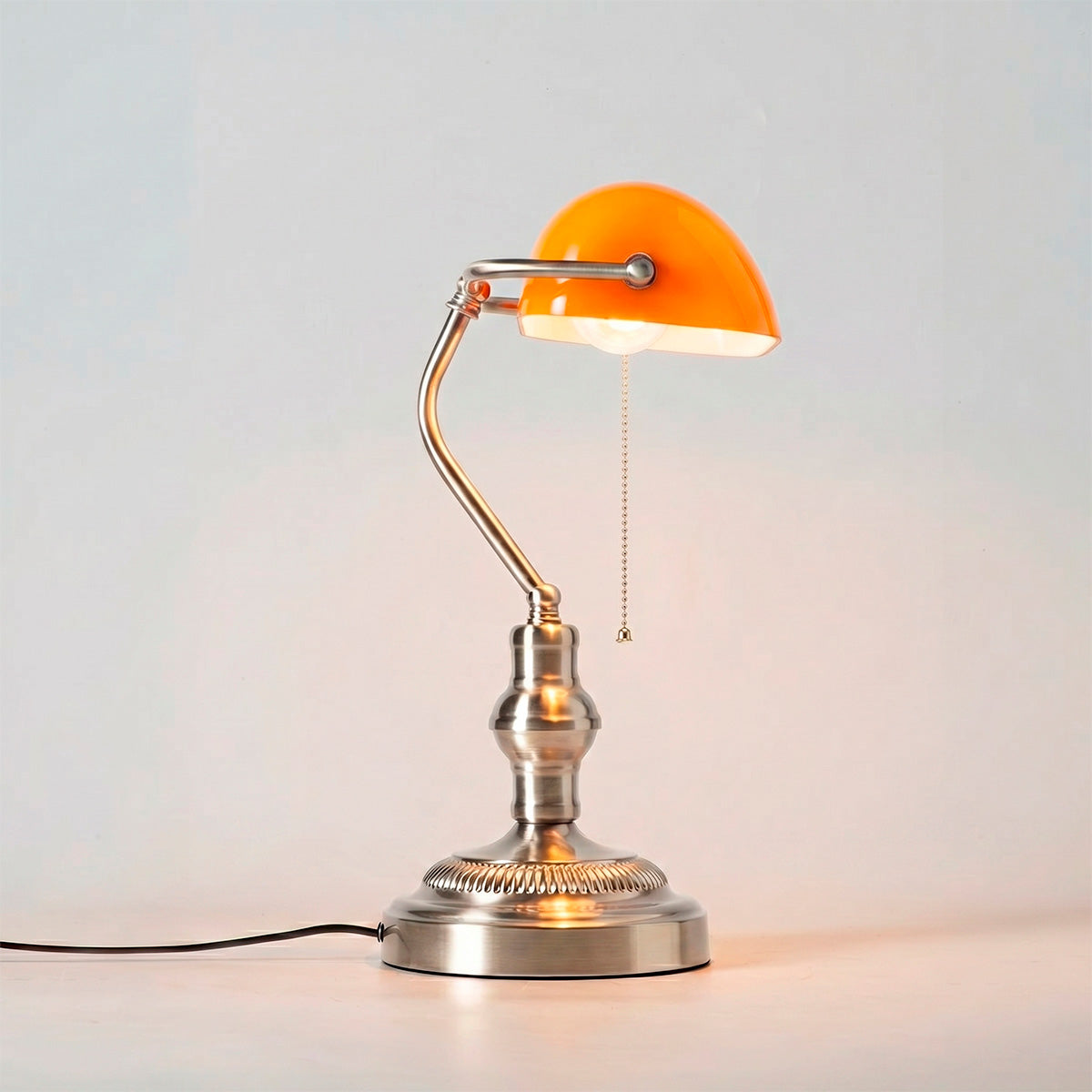 Lámpara de mesa vintage "BANQUERO" - E27 (130)