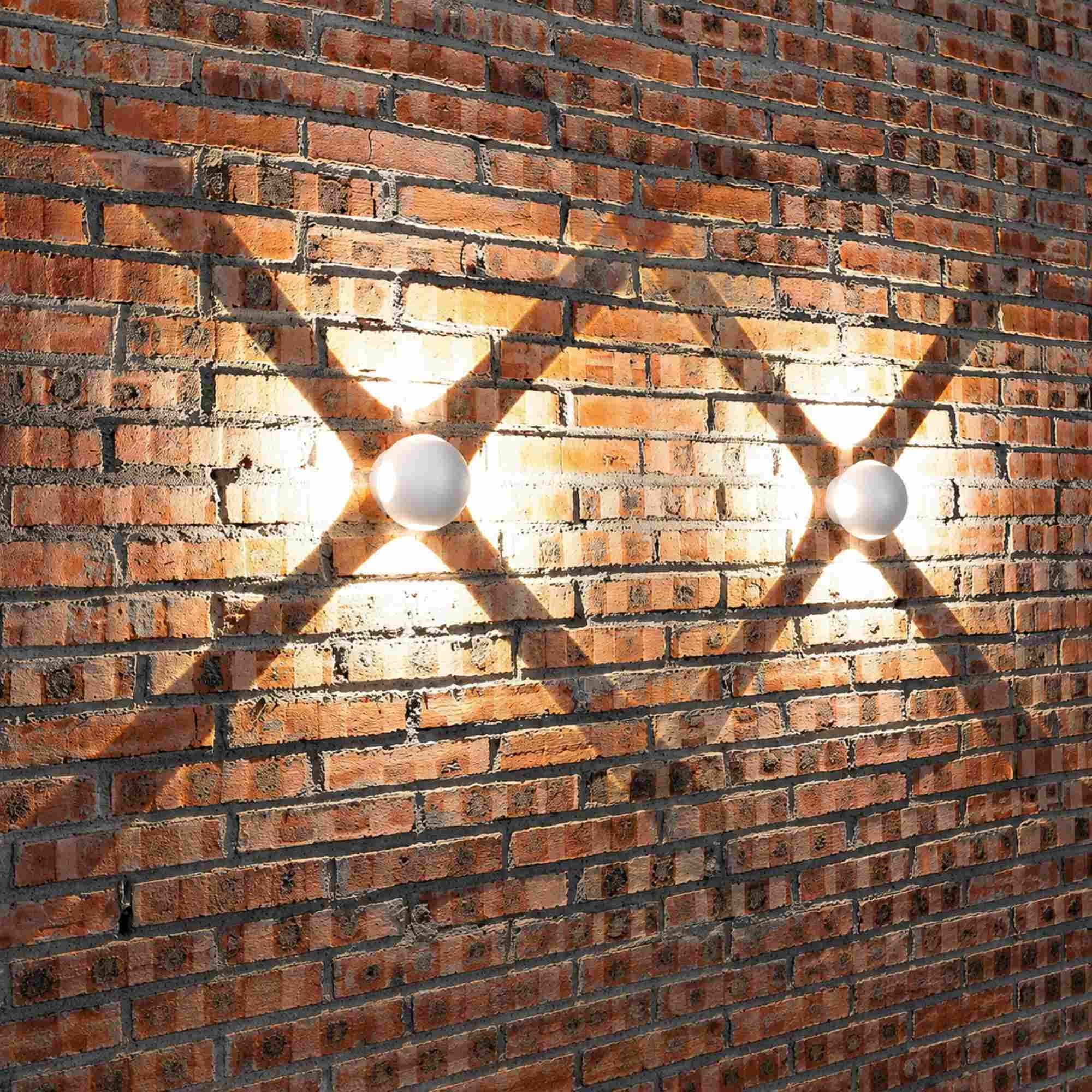 Aplique de pared exterior LED "CROSS" 12W (20)
