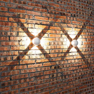 Aplique de pared exterior LED "CROSS" 12W (20)