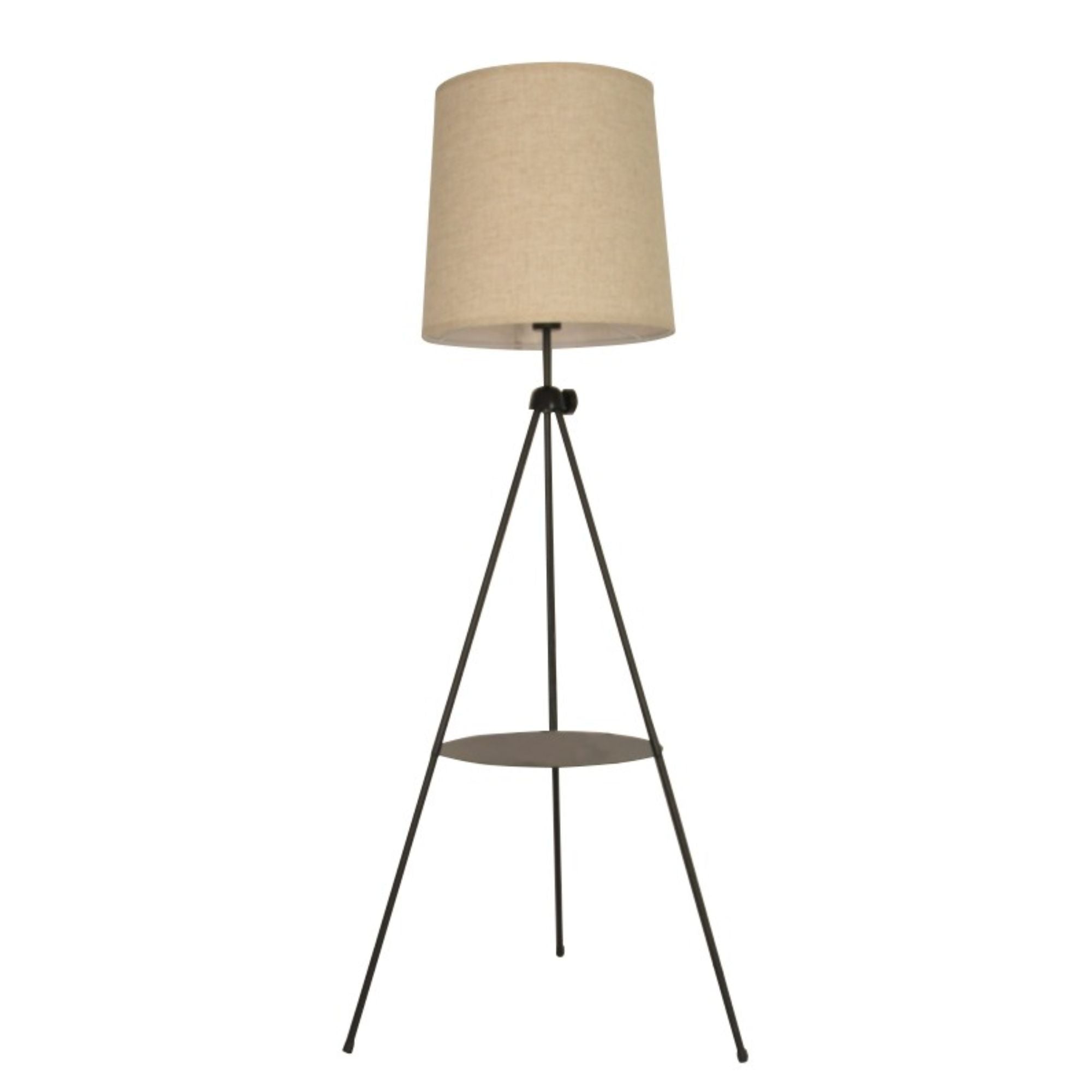 Lámpara de Pie Trípode con Mesita "Madison" (7) & Lámpara de Pie Trípode con Mesita "Madison"