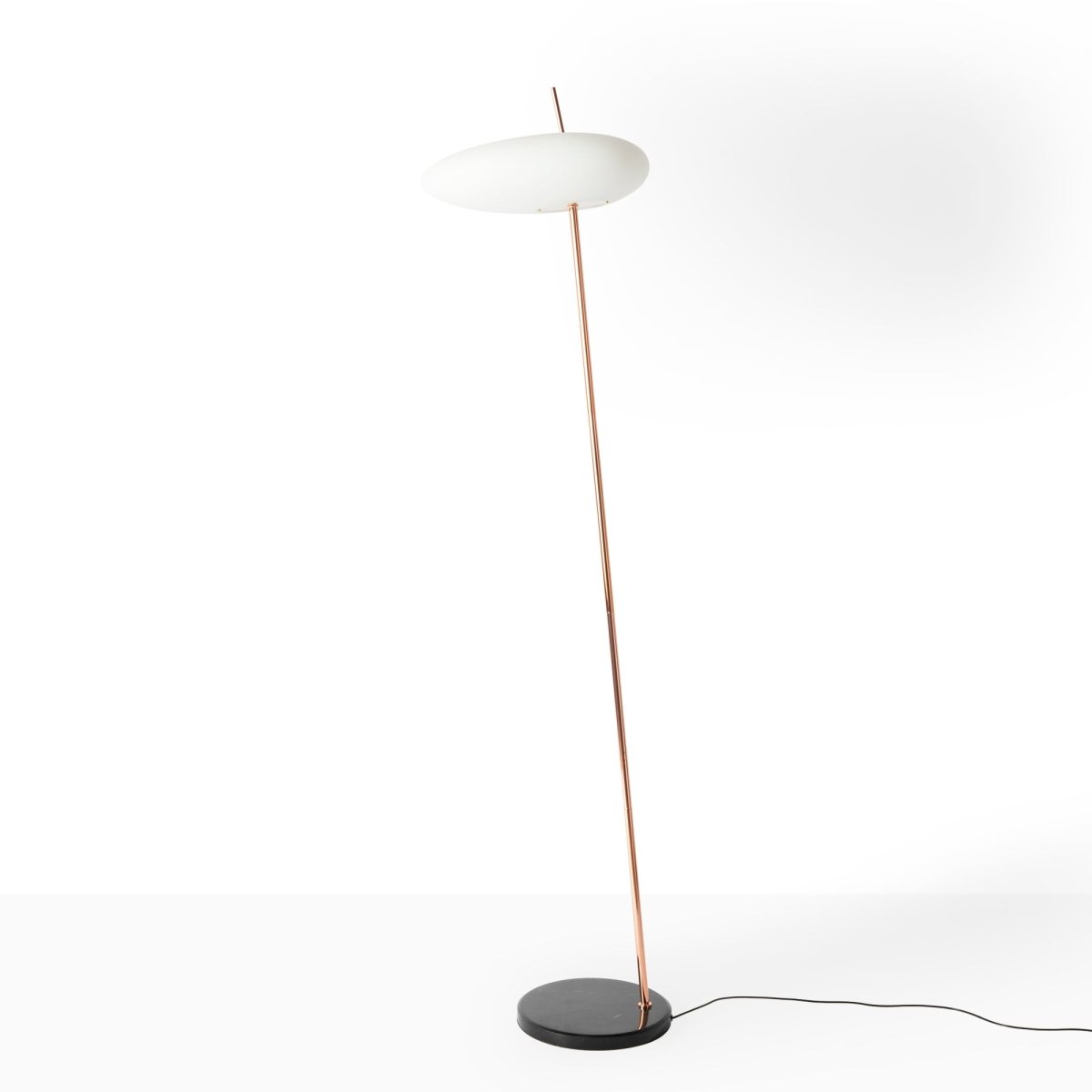 Lámpara de pie de policarbonato "PEBBLES" - Táctil - 12W - Barcelona Led-Decoración