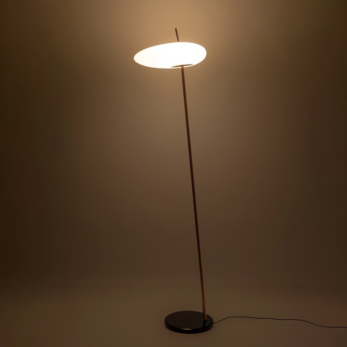 Lámpara de pie de policarbonato "PEBBLES" - Táctil - 12W - Barcelona Led-Decoración
