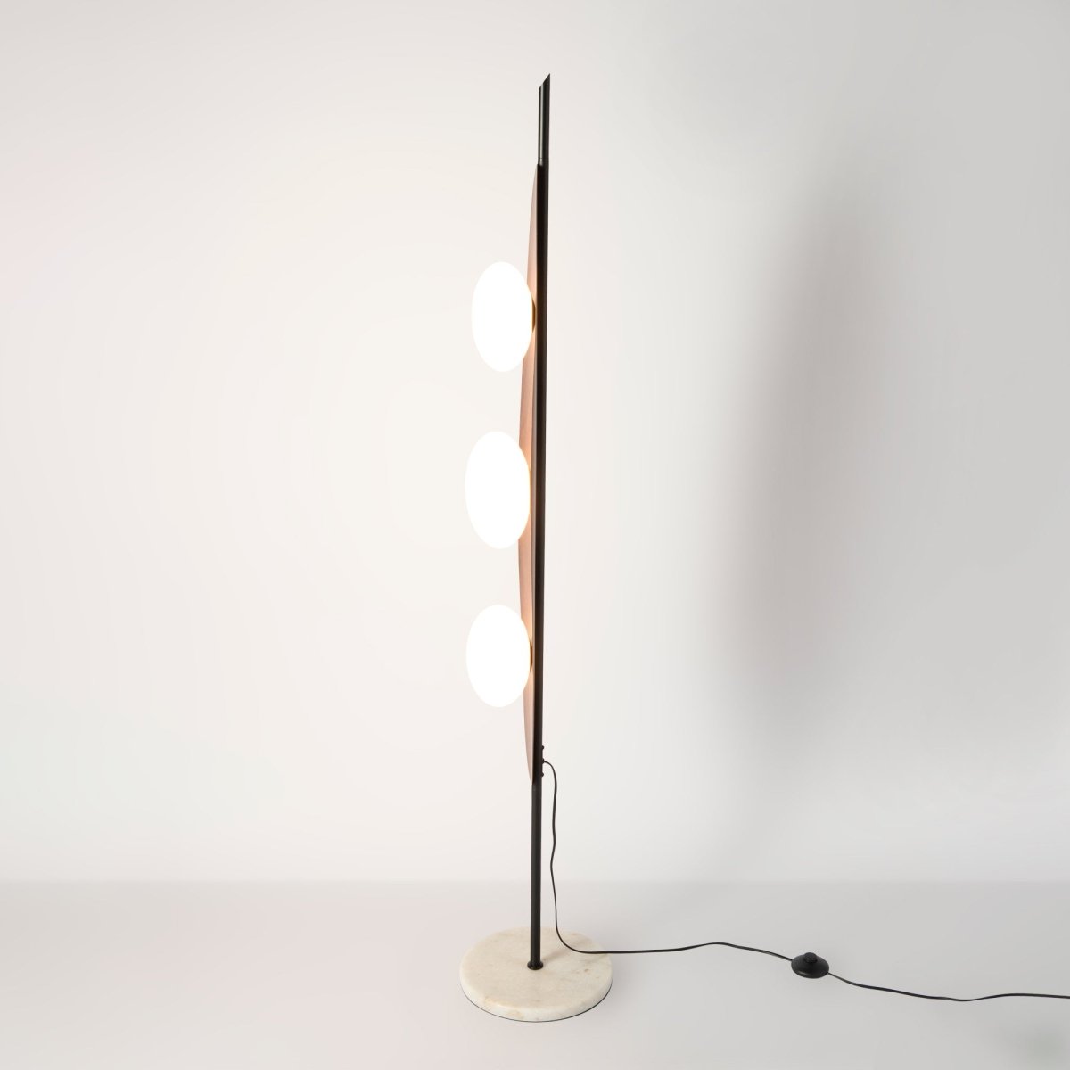 Lámpara de pie "Pacific" - Efecto madera - 3 x G9 - Barcelona Led-Decoración
