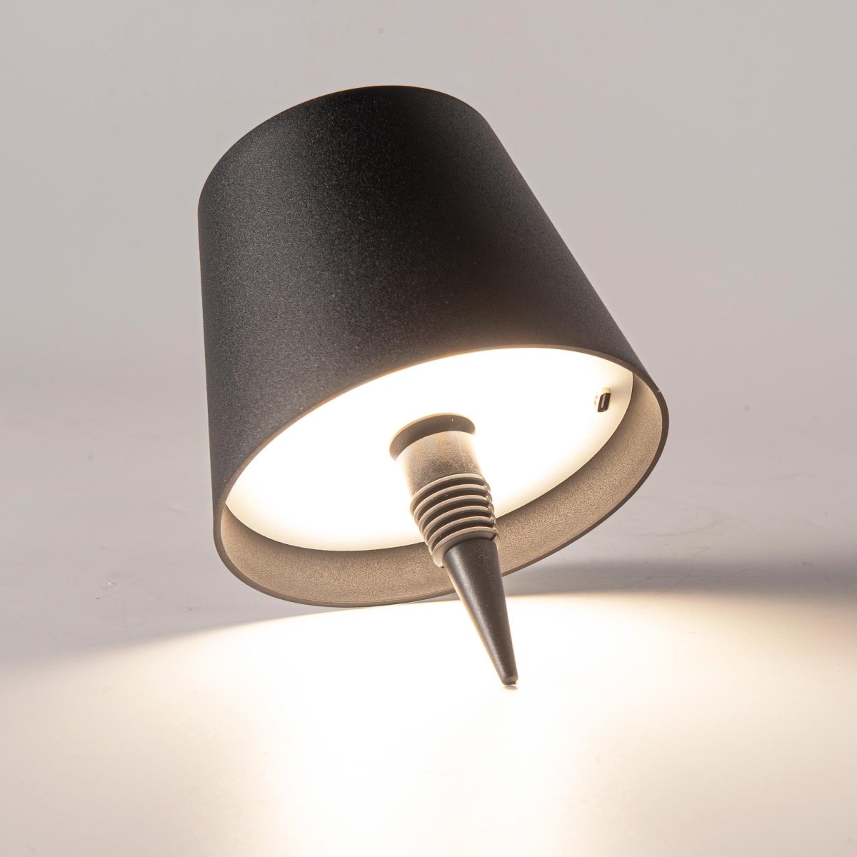 Lámpara para botellas LED CCT portátil - Táctil - Ø105 mm - Barcelona Led-Decoración
