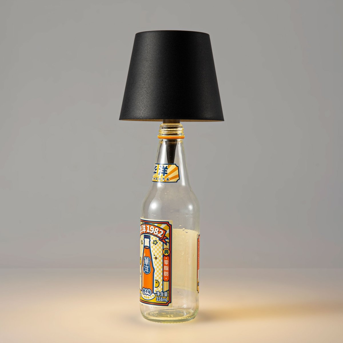 Lámpara para botellas LED CCT portátil - Táctil - Ø105 mm - Barcelona Led-Decoración
