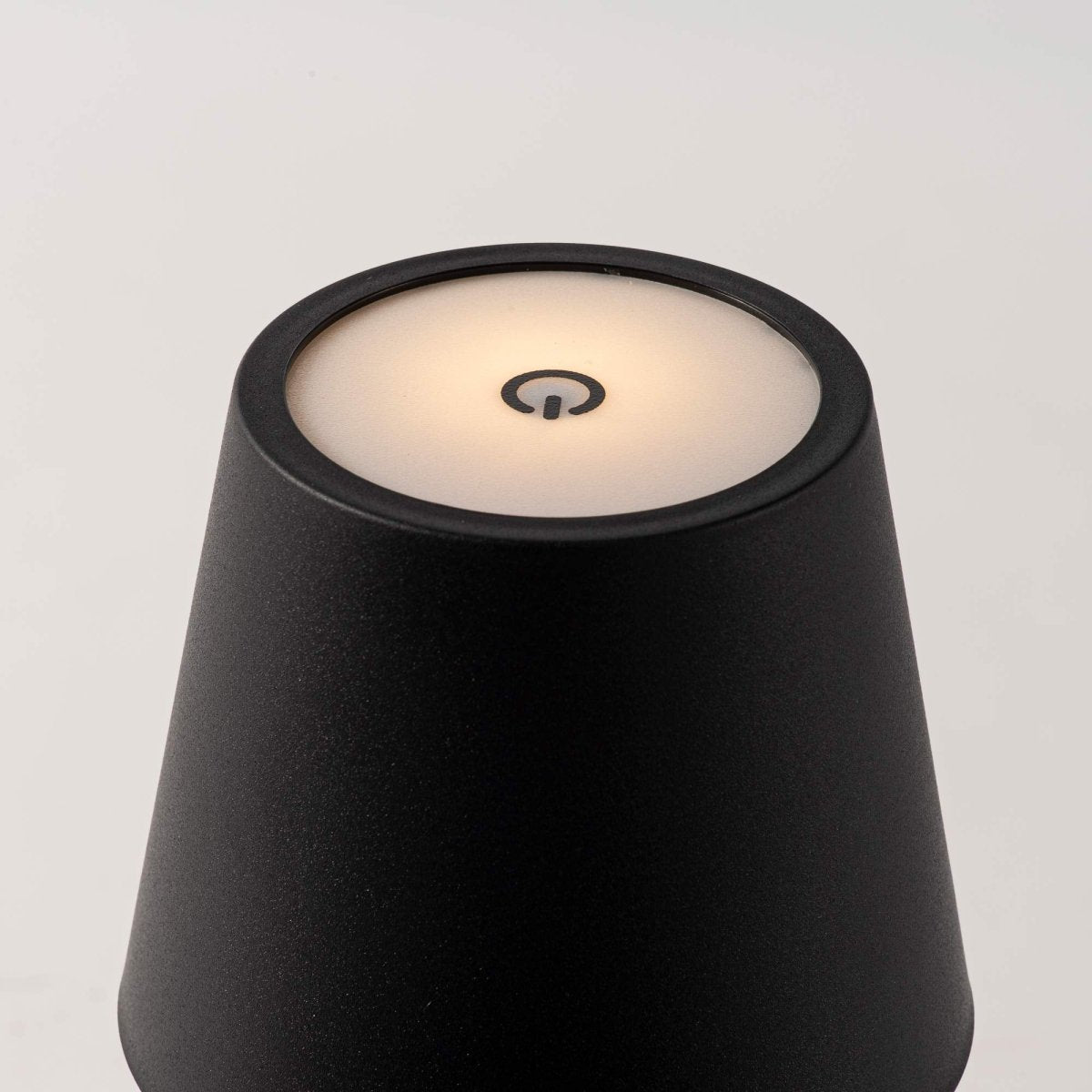 Lámpara de mesa LED CCT portátil - Táctil - Ø100 mm - Barcelona Led-Decoración