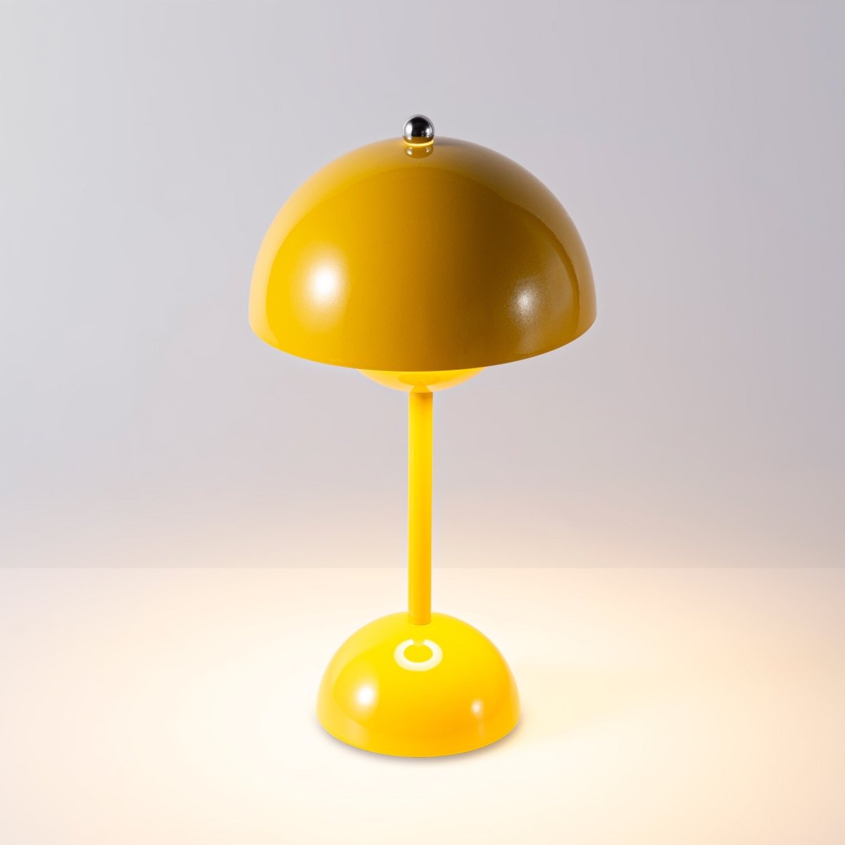 Lámpara de mesa LED CCT portátil - Táctil - Ø160 mm (5)