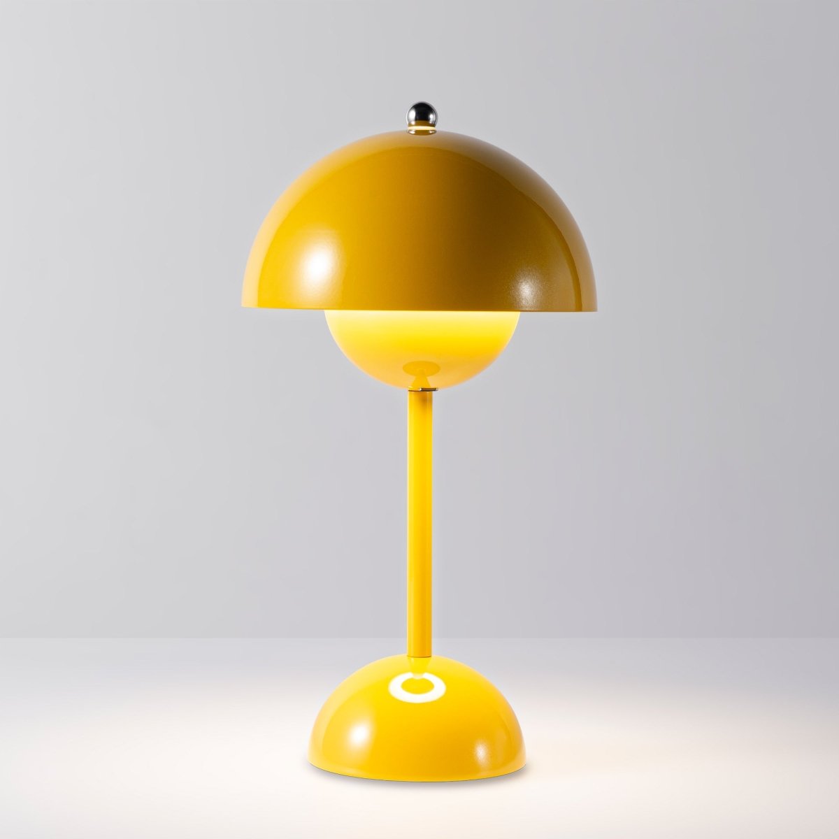 Lámpara de mesa LED CCT portátil - Táctil - Ø160 mm (7)