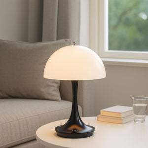 Lámpara de mesa LED CCT portátil - Táctil - Semiesférica (27)