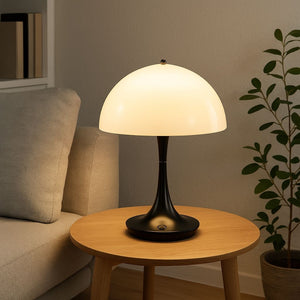 Lámpara de mesa LED CCT portátil - Táctil - Semiesférica (26)