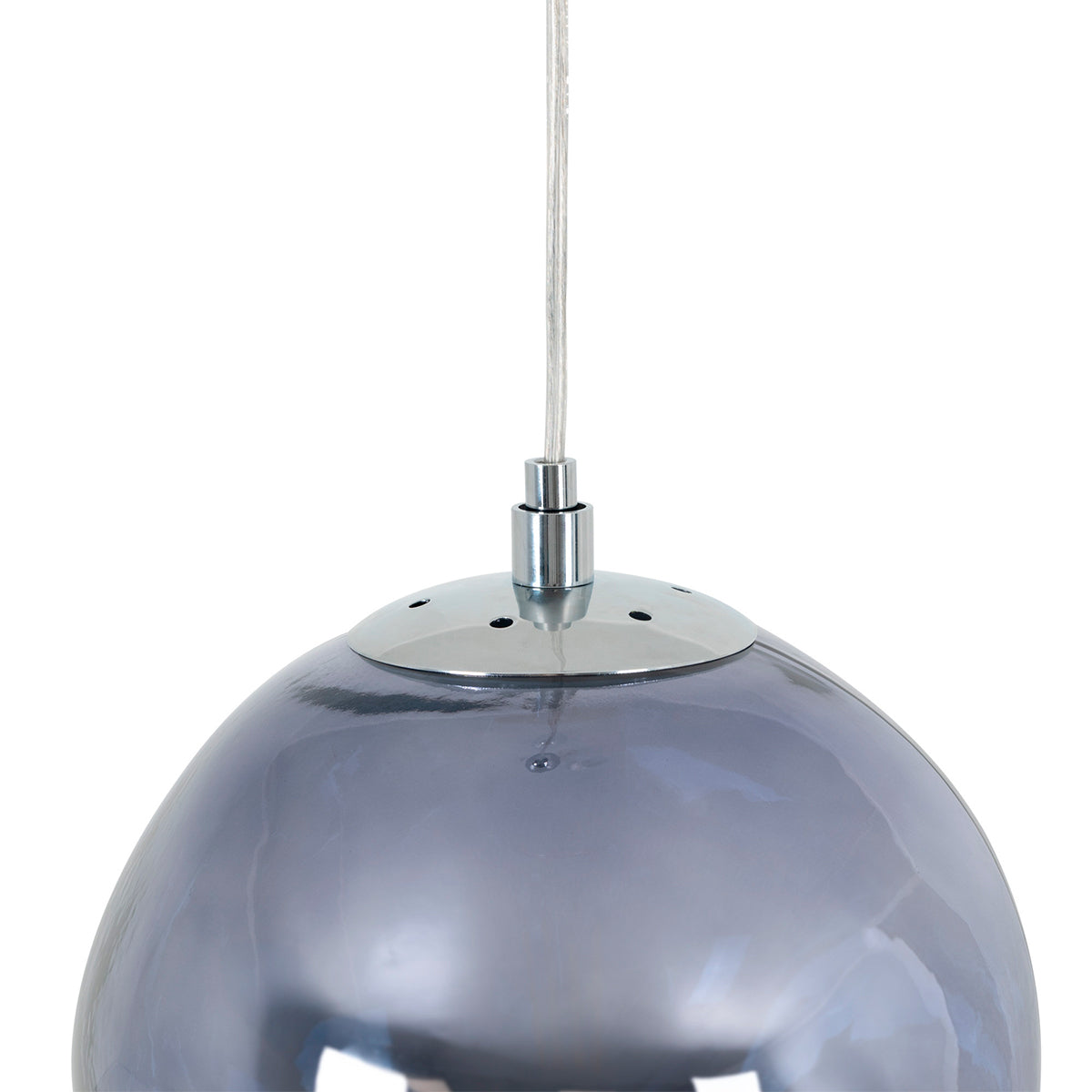 Lámpara colgante cristal de diseño "Abril"  - Ø 28cm (7)