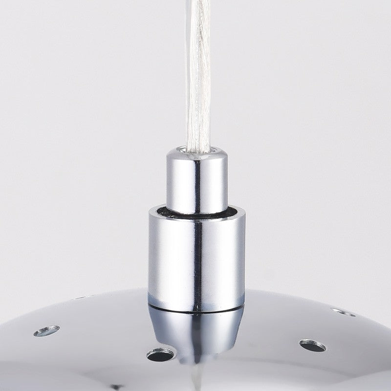 Lámpara colgante cristal de diseño "Abril"  - Ø 28cm (17)