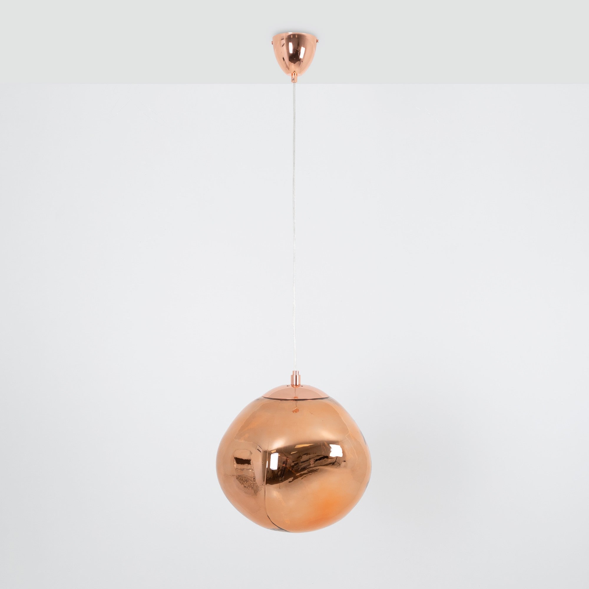 Lámpara colgante cristal de diseño "RAINY" - Ø 36cm (7)