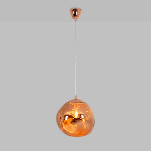 Lámpara colgante cristal de diseño "RAINY" - Ø 36cm (8)