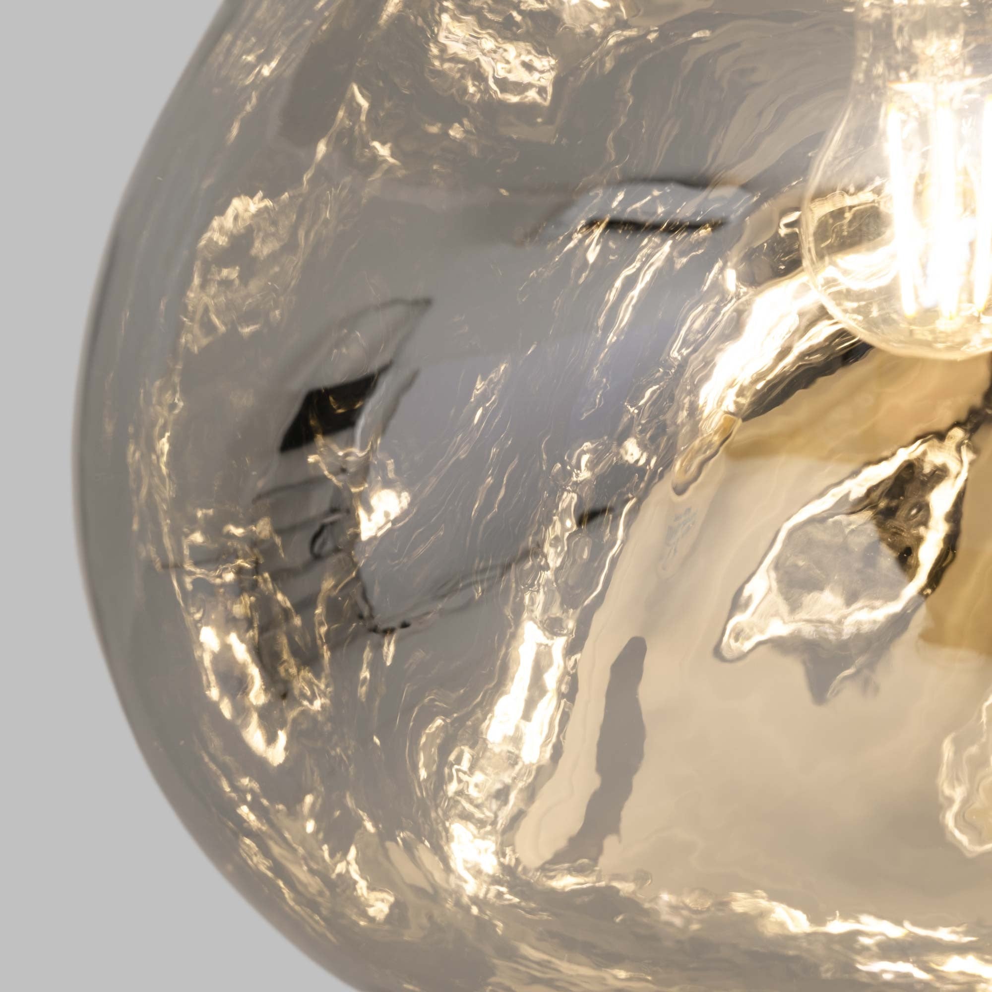 Lámpara colgante cristal de diseño "RAINY" - Ø 36cm (20)