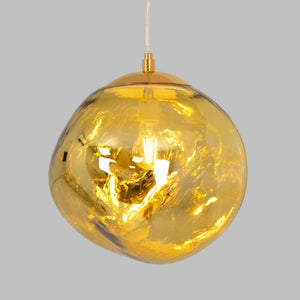 Lámpara colgante cristal de diseño "RAINY" - Ø 36cm (26)