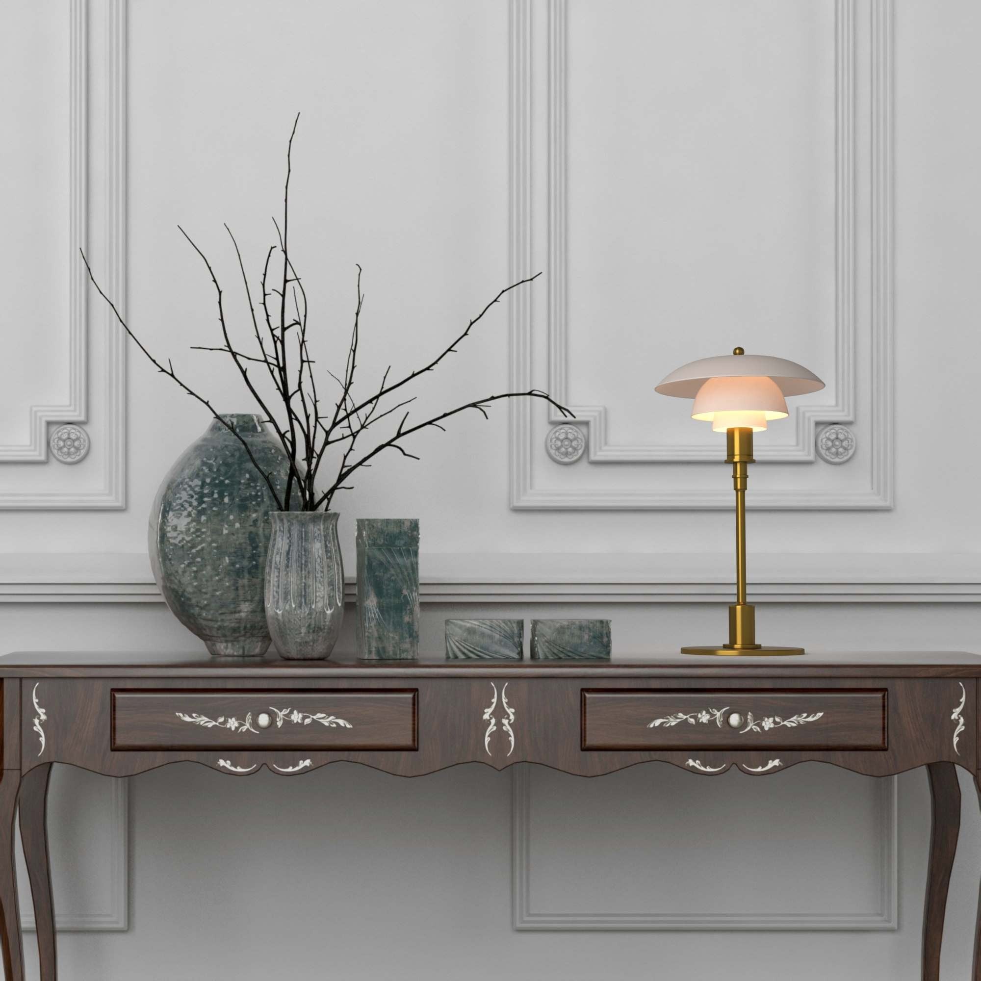 Lampara de mesa de diseño "Marshal" (21)