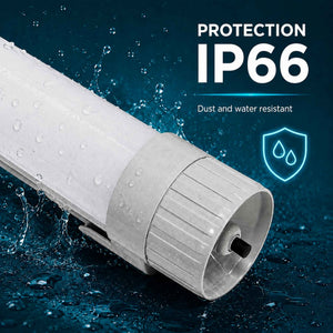 Pantalla estanca LED CLIMATE X - Potencia seleccionable 20W/40W - 4000K - 120cm - IP66 - 5200lm (1)