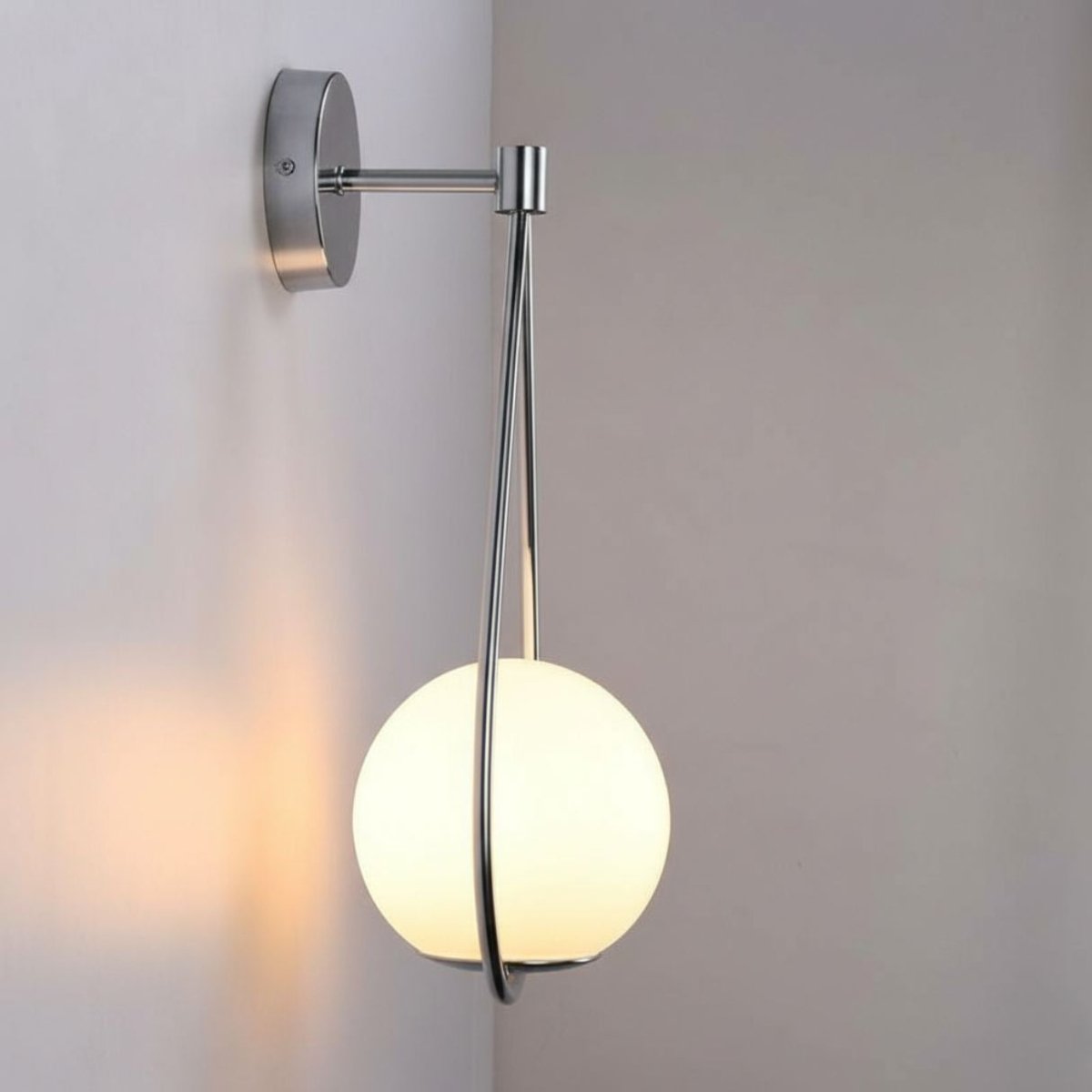 Aplique de pared bola cristal "Clara" - E14 - Barcelona Led-Decoración