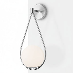 Aplique de pared bola cristal "Clara" - E14 (29) & Aplique de pared bola cristal "Clara" - E14