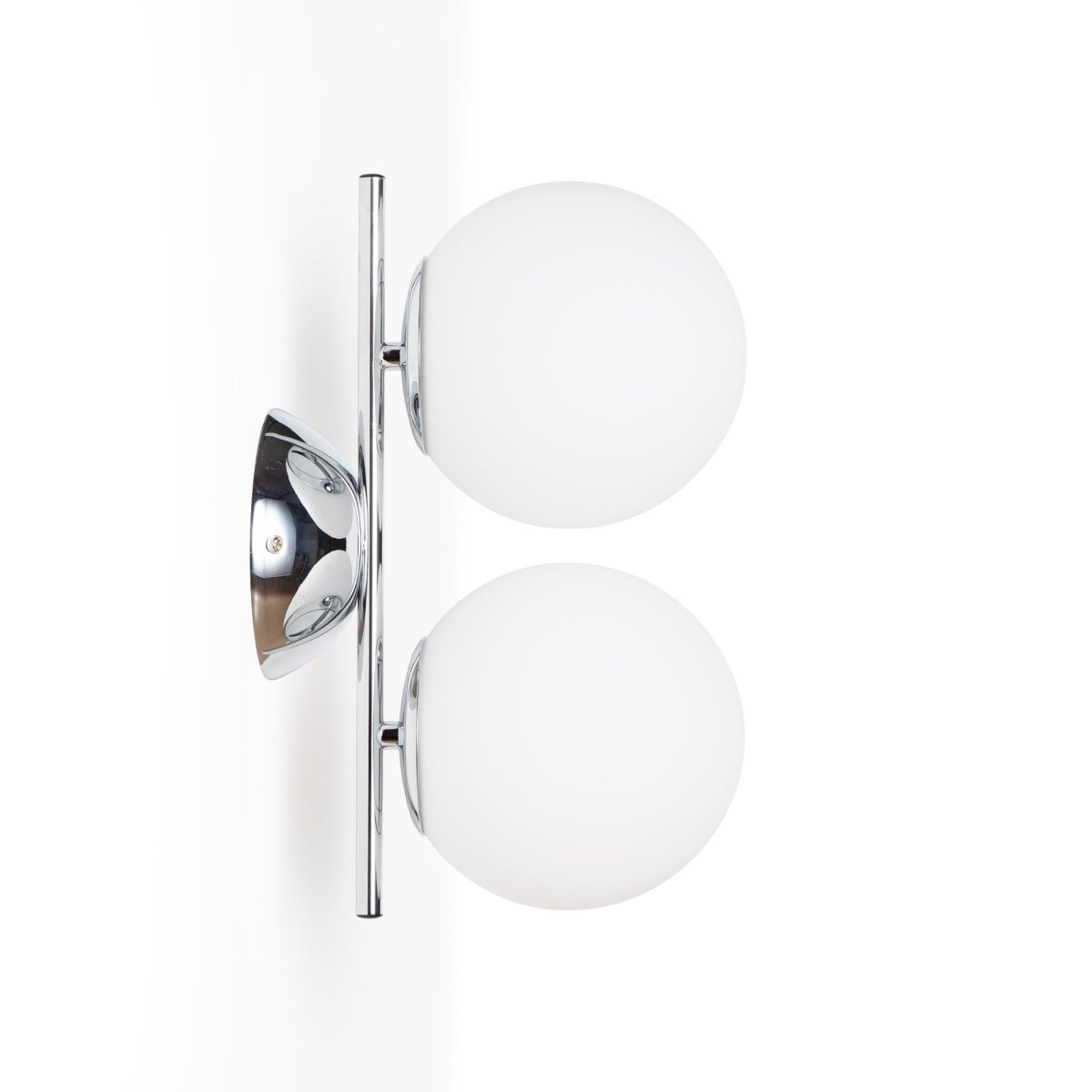 Aplique de pared doble bola cristal "VIC 150" - E27 - Ø 15cm - Barcelona Led-Decoración