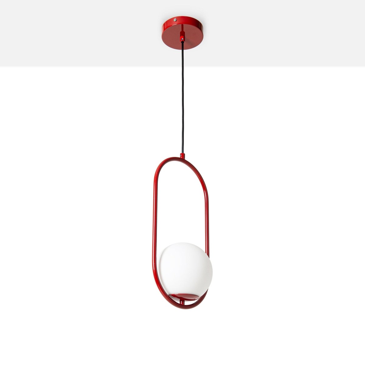 Lámpara colgante bola cristal "JOHN" - E27 - Ø 15cm - Barcelona Led-Decoración