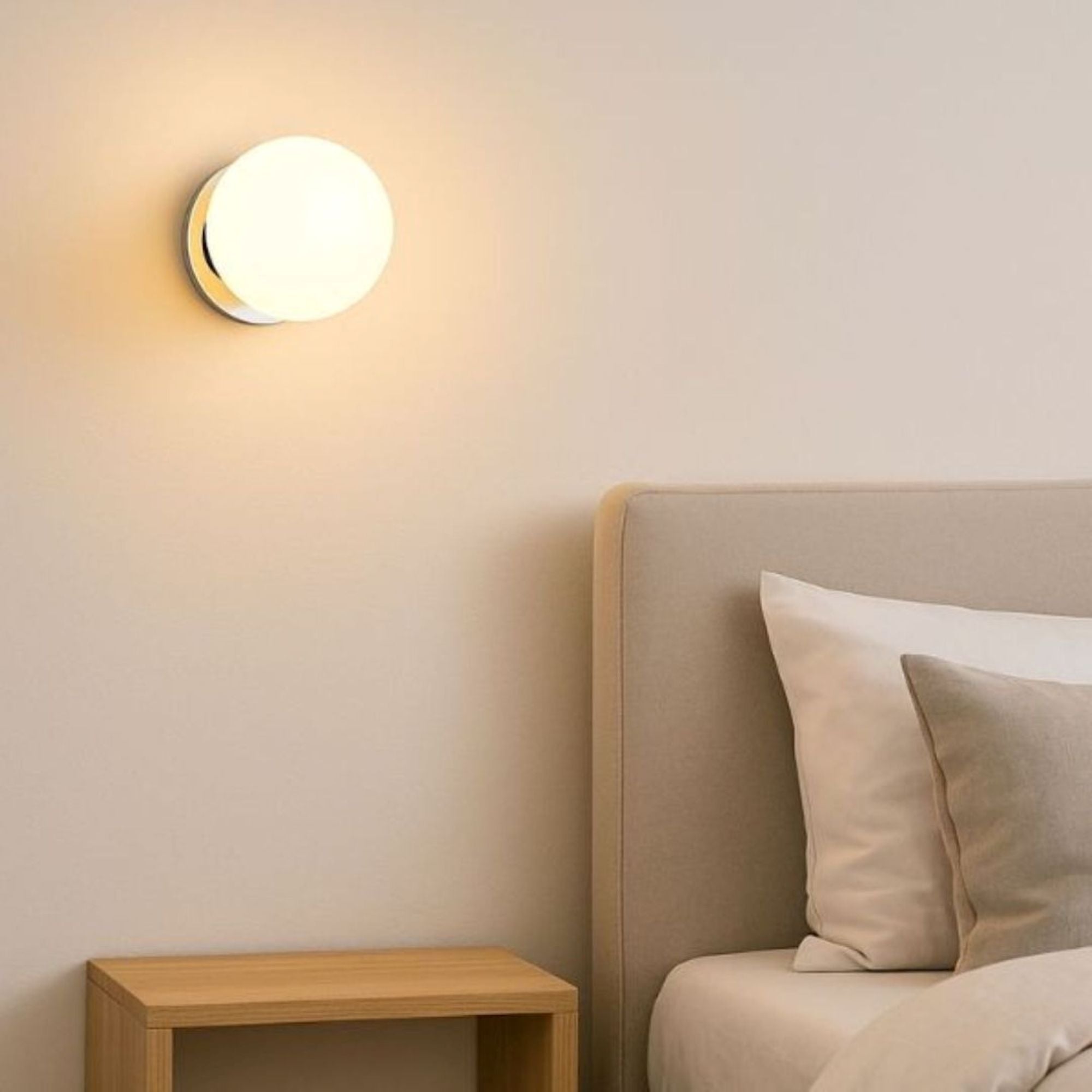 Aplique de pared bola cristal "ARCE" - E27 - Ø 15cm (21)