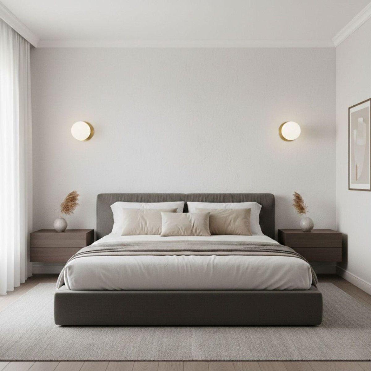 Aplique de pared bola cristal "ARCE" - E27 - Ø 15cm - Barcelona Led-Decoración
