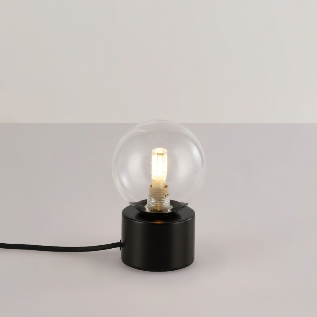 Lámpara de mesa con esfera de cristal "BASS" - G9 (14)