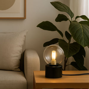 Lámpara de mesa con esfera de cristal "BASS" - G9 (17)