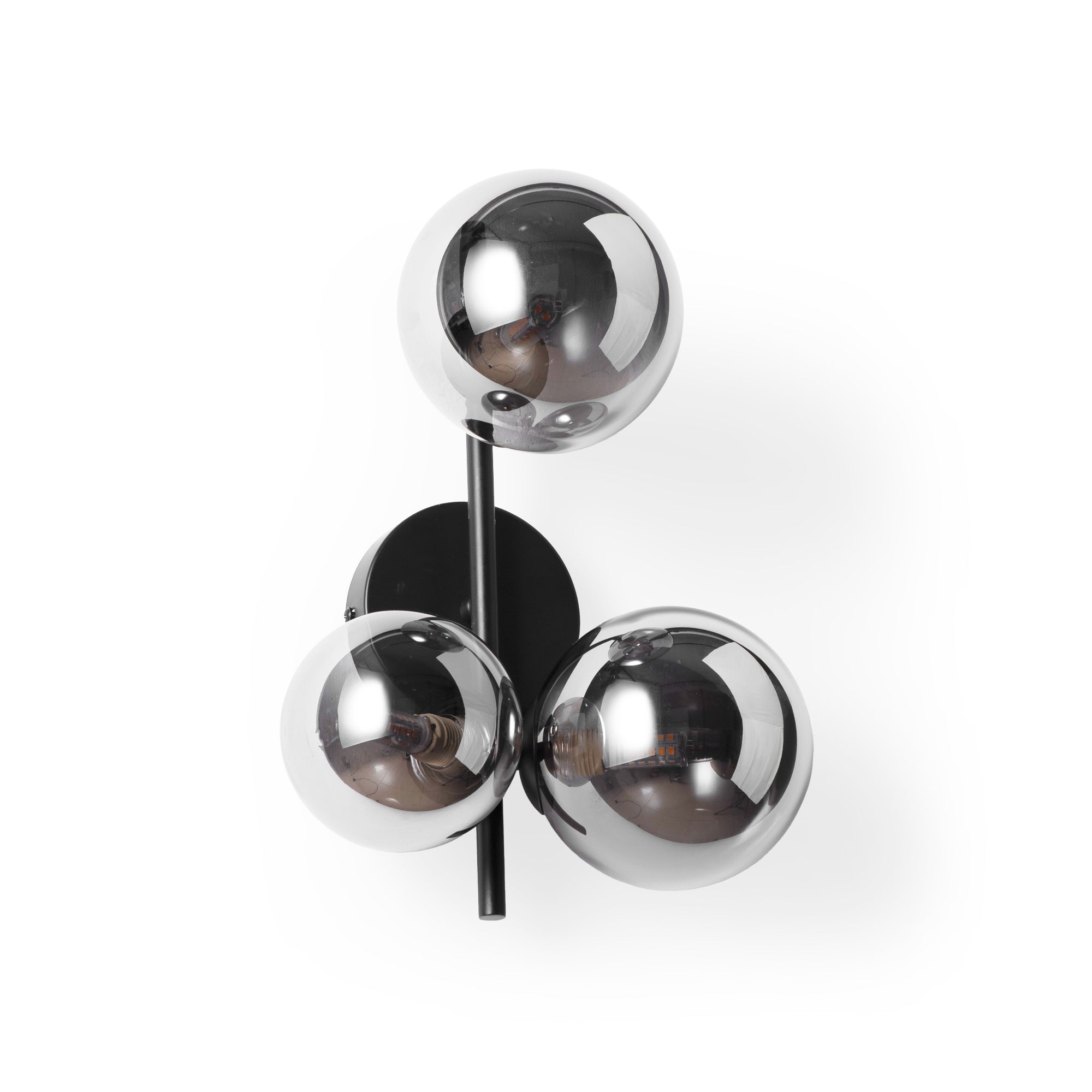 Aplique de pared con esferas de cristal "CATY" - 3 x G9 (24)