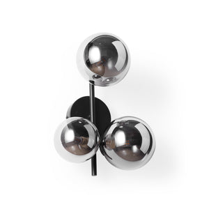 Aplique de pared con esferas de cristal "CATY" - 3 x G9 (24)