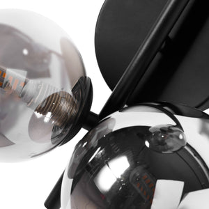 Aplique de pared con esferas de cristal "CATY" - 3 x G9 (23)