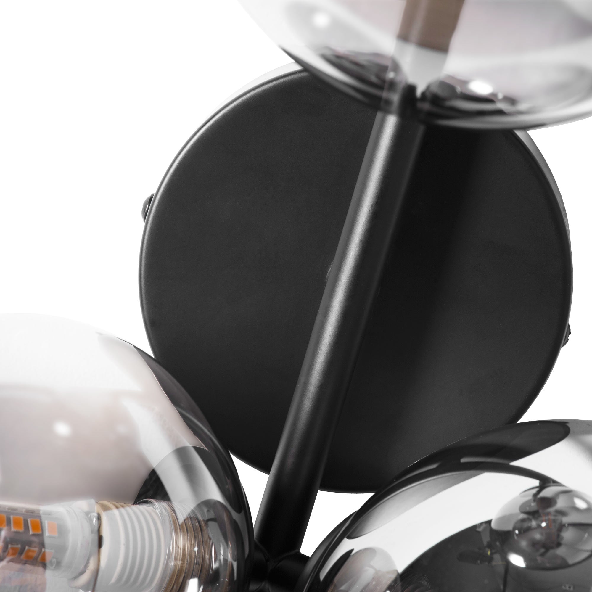 Aplique de pared con esferas de cristal "CATY" - 3 x G9 (26)