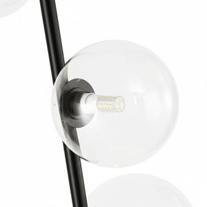 Lámpara de pie con esferas de cristal "STAND"- 4 x G9 (21)