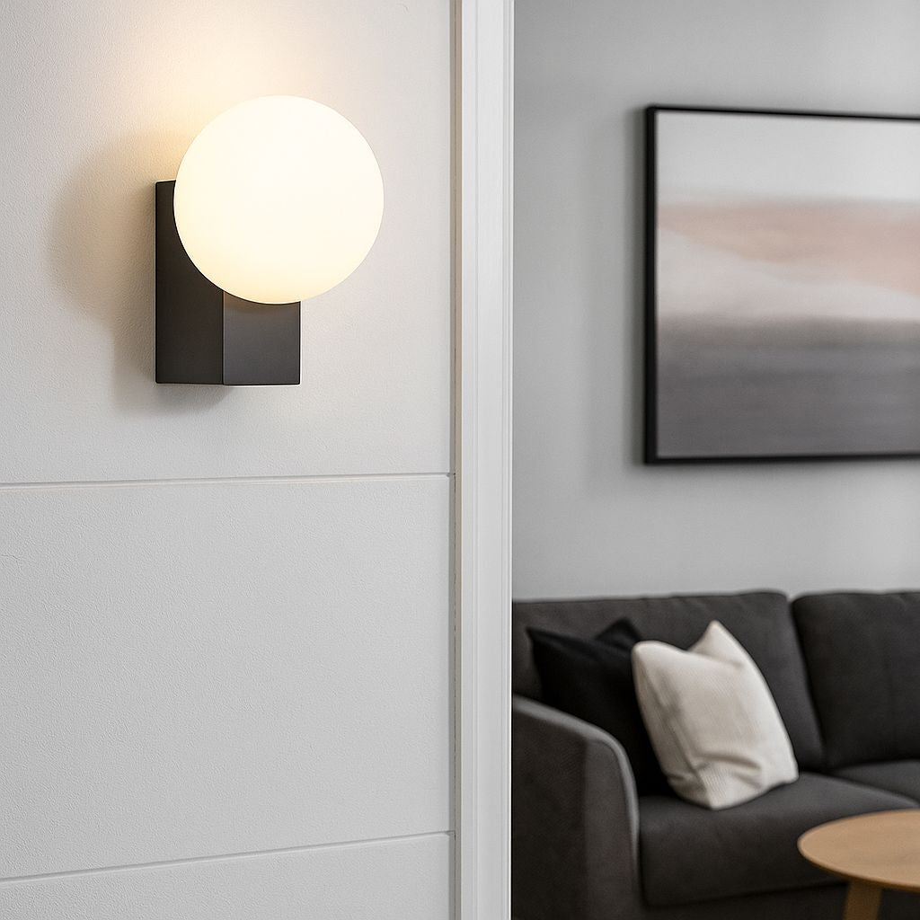 Aplique de pared de diseño "SIDERAL" - G9 - Bola de cristal (56)