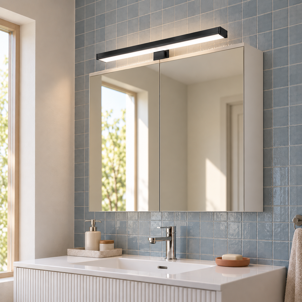 Aplique espejo baño LED 8W - 40cm (17)