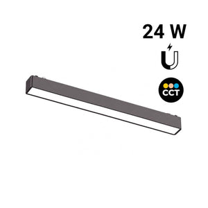 Luminaria lineal para carril magnético - 24W - 120º - 26mm - CCT + SMART FUNCTION
