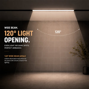 Luminaria lineal para carril magnético - 16W - 120º - 5mm (10)