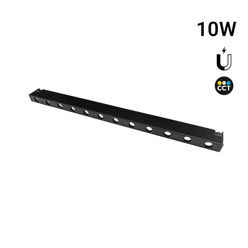 Luminaria lineal para carril magnético - 10W - 24º - 10mm - CCT + SMART - UGR18